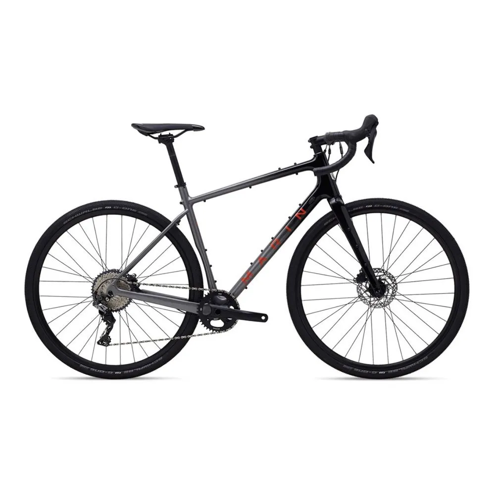 Marin Headlands 1 Grx812 2023 Gravelcykel, Gloss charcoal / black / roarange Marin Headlands 1 Grx812 2023 Gravelcykel, Gloss charcoal / black / roarange