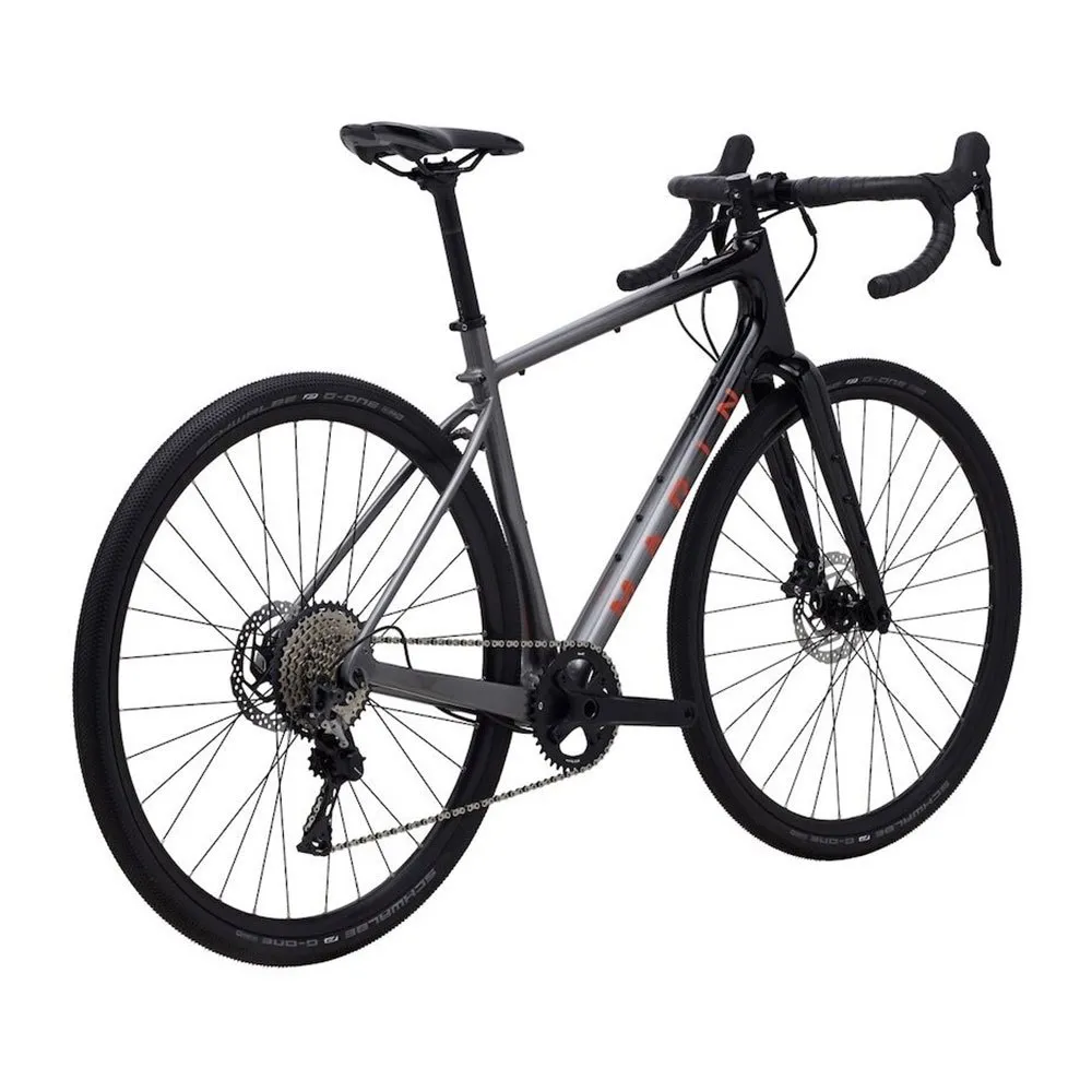 Marin Headlands 1 Grx812 2023 Gravelcykel, Gloss charcoal / black / roarange Marin Headlands 1 Grx812 2023 Gravelcykel, Gloss charcoal / black / roarange