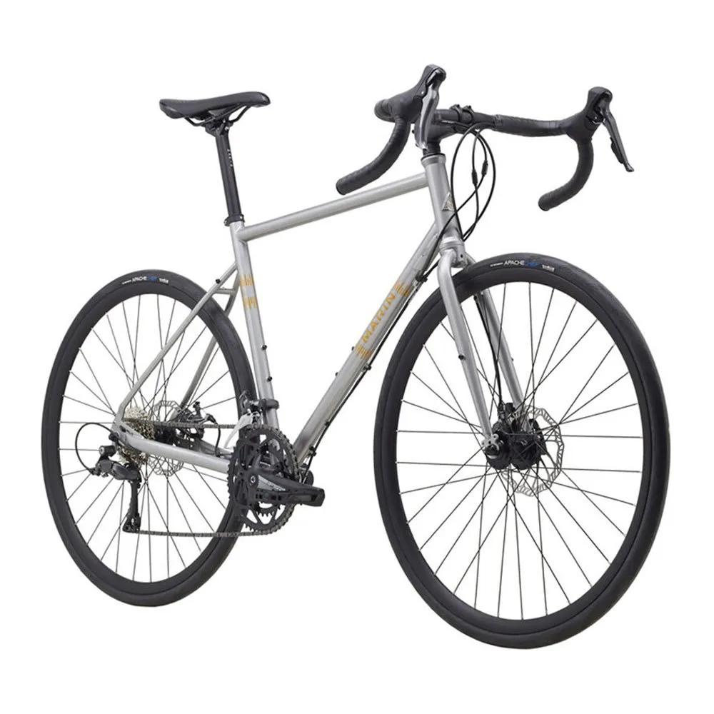 Marin Nicasio Claris 2023 Racercykel, Gloss silver / gold Marin Nicasio Claris 2023 Racercykel, Gloss silver / gold