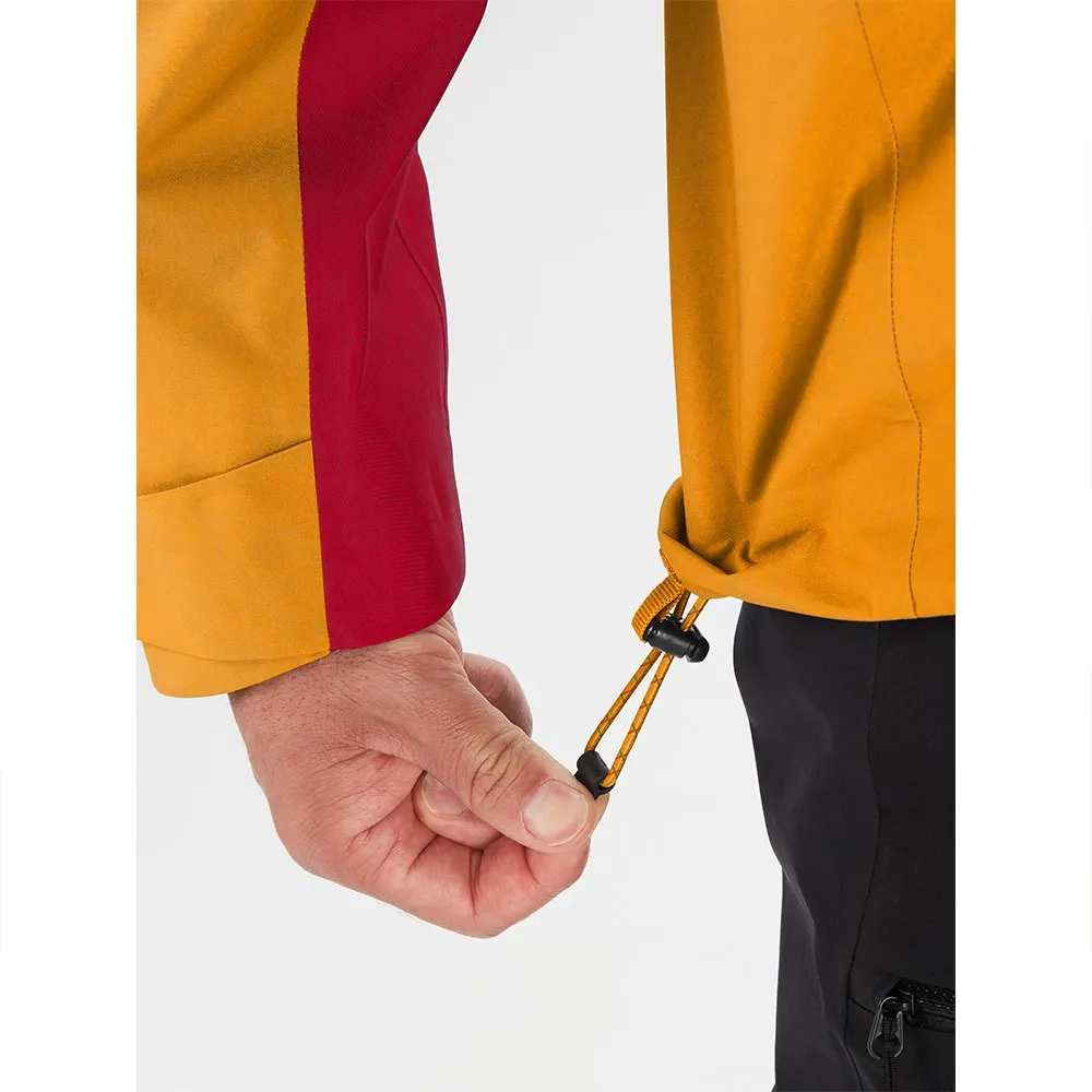 Marmot Alpinist Goretex Jacka, Team red / golden sun