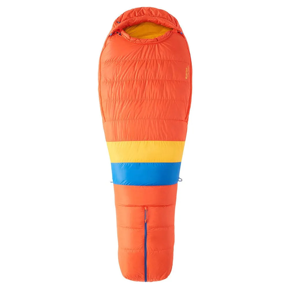 Marmot Always Summer Sovsäck, Red sun / solar, Left Zipper