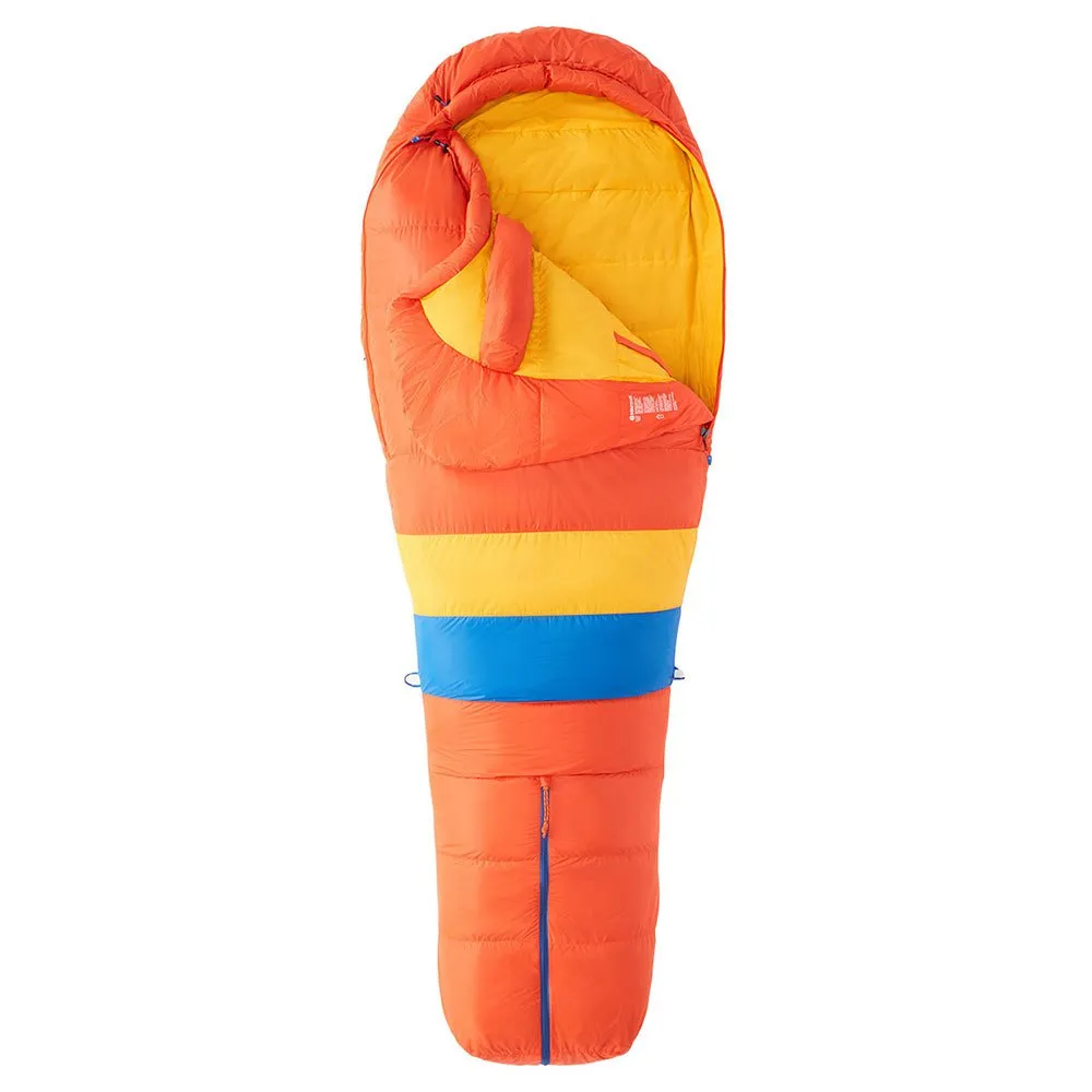 Marmot Always Summer Sovsäck, Red sun / solar, Left Zipper