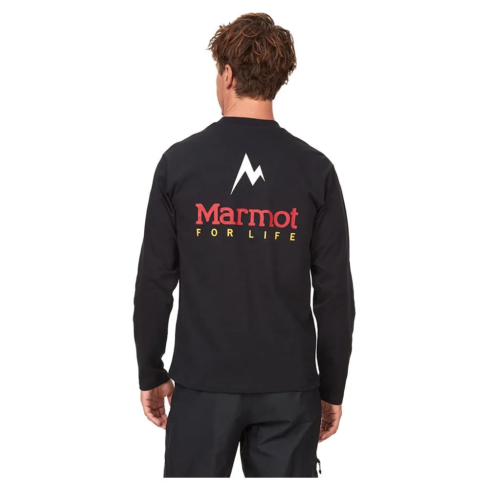 Marmot For Life T-shirt Med Lång ärm Marmot For Life T-shirt Med Lång ärm