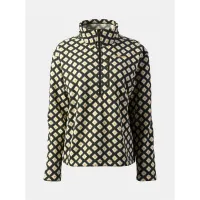 Marmot Heavyweight Drop Line Printed Fleece Med Halv Dragkedja
