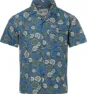 Marmot Men's Airexchange Upf 40 Camp Novelty Ss Shirt, Thunderhead Multi Fossil