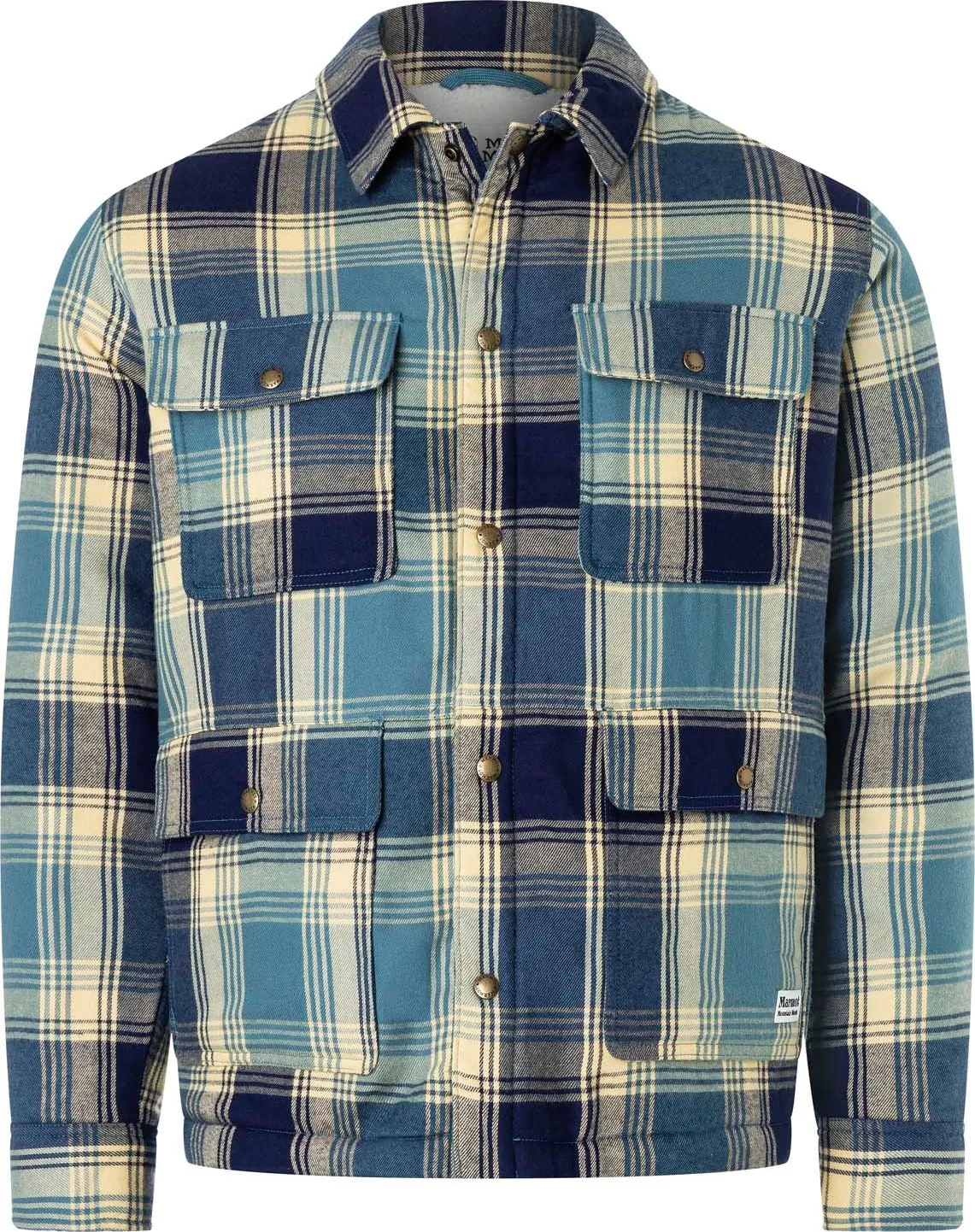 Marmot Men's Ridgefield Sherpa Flannel Shirt Jacket