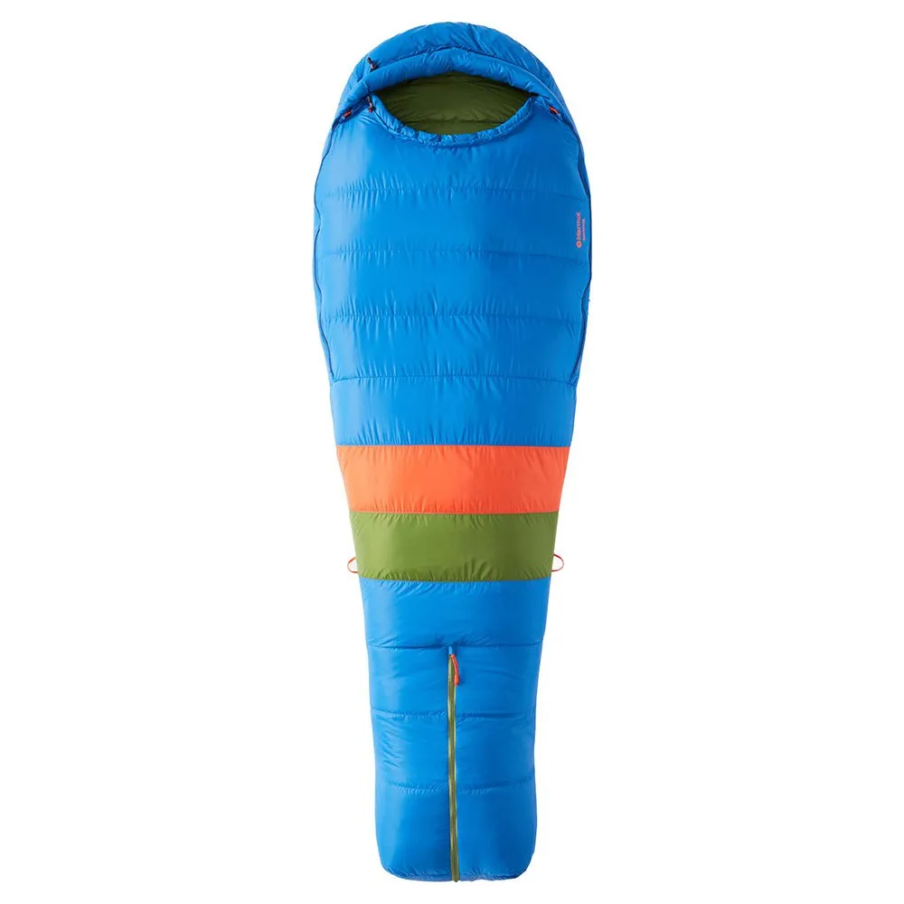 Marmot Sawtooth Sovsäck, Dark azure / foliage, Left Zipper Marmot Sawtooth Sovsäck, Dark azure / foliage, Left Zipper