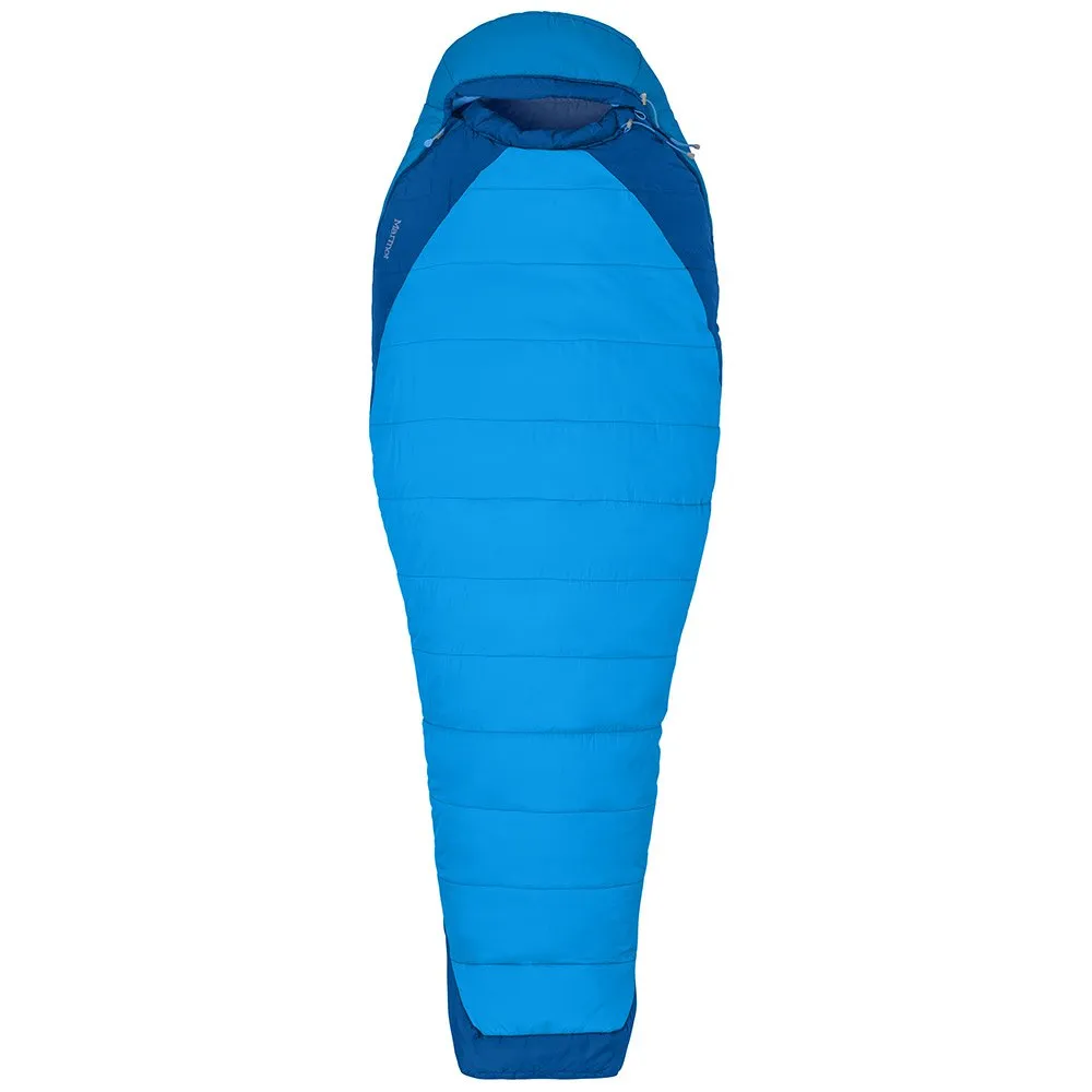 Marmot Trestles Elite Eco 15 Sovsäck, Clear blue / classic blue, Left Zipper Marmot Trestles Elite Eco 15 Sovsäck, Clear blue / classic blue, Left Zipper