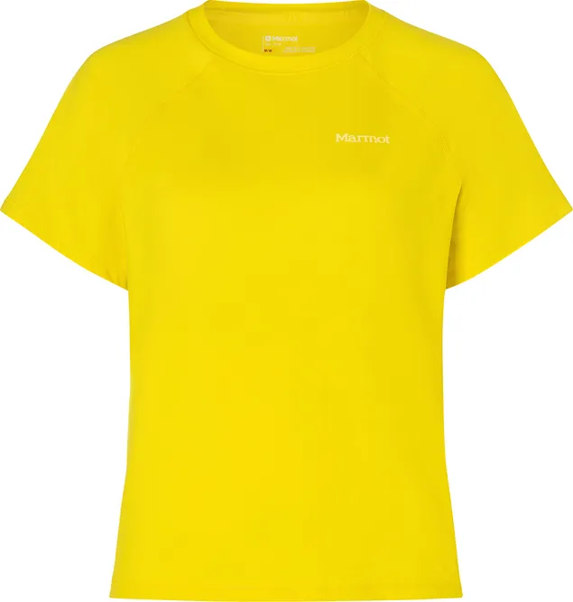 Marmot Women's Windridge Short Sleeve, Yellow blaze