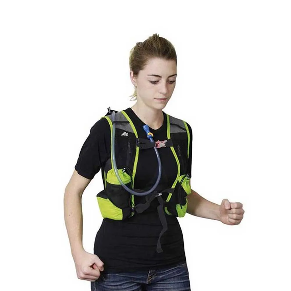 Marsupio Runner 2022 10l Ryggsäck unisex, Black / green