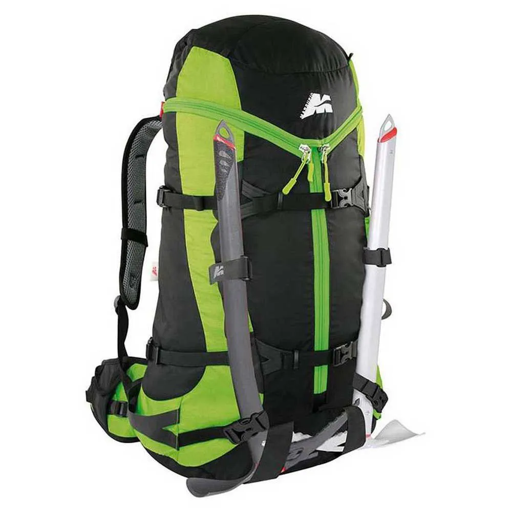 Marsupio Y Alpine 45l Ryggsäck, Black / green