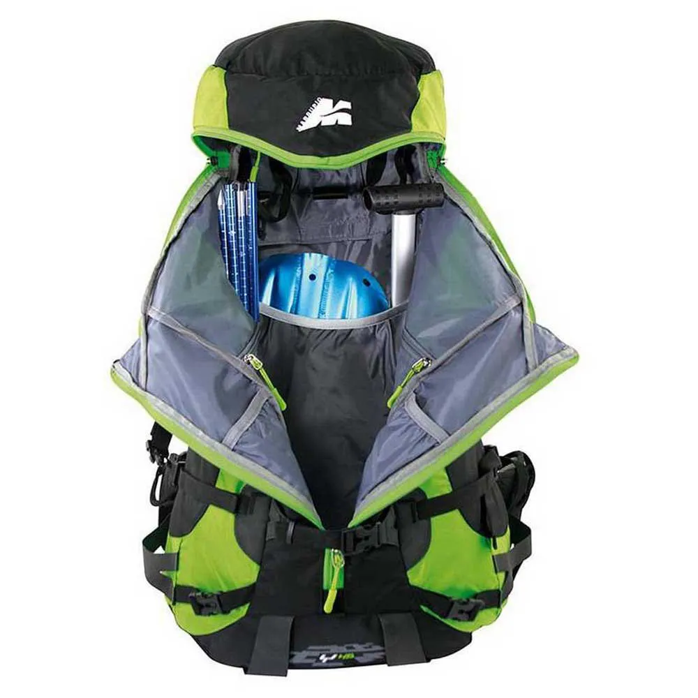 Marsupio Y Alpine 45l Ryggsäck, Black / green