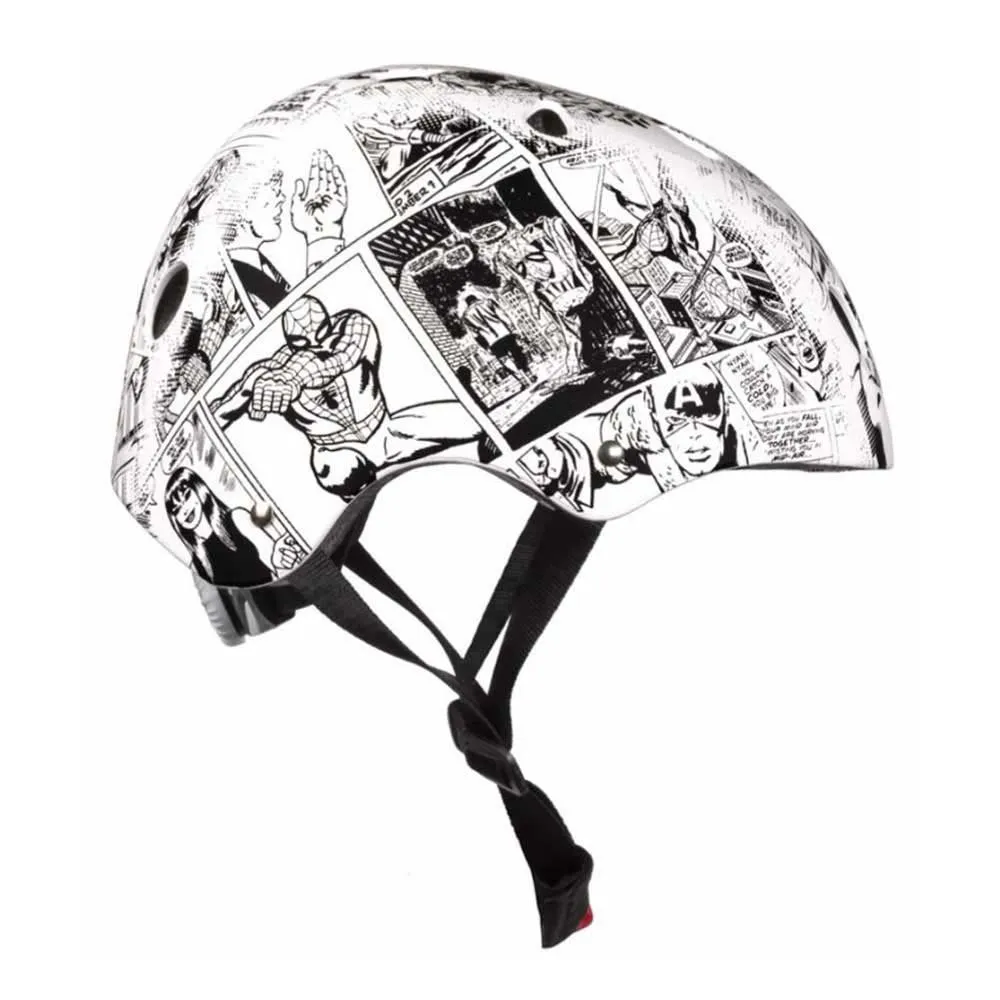 Marvel Avengers Comics Juniorhjälm, White / Black Marvel Avengers Comics Juniorhjälm, White / Black