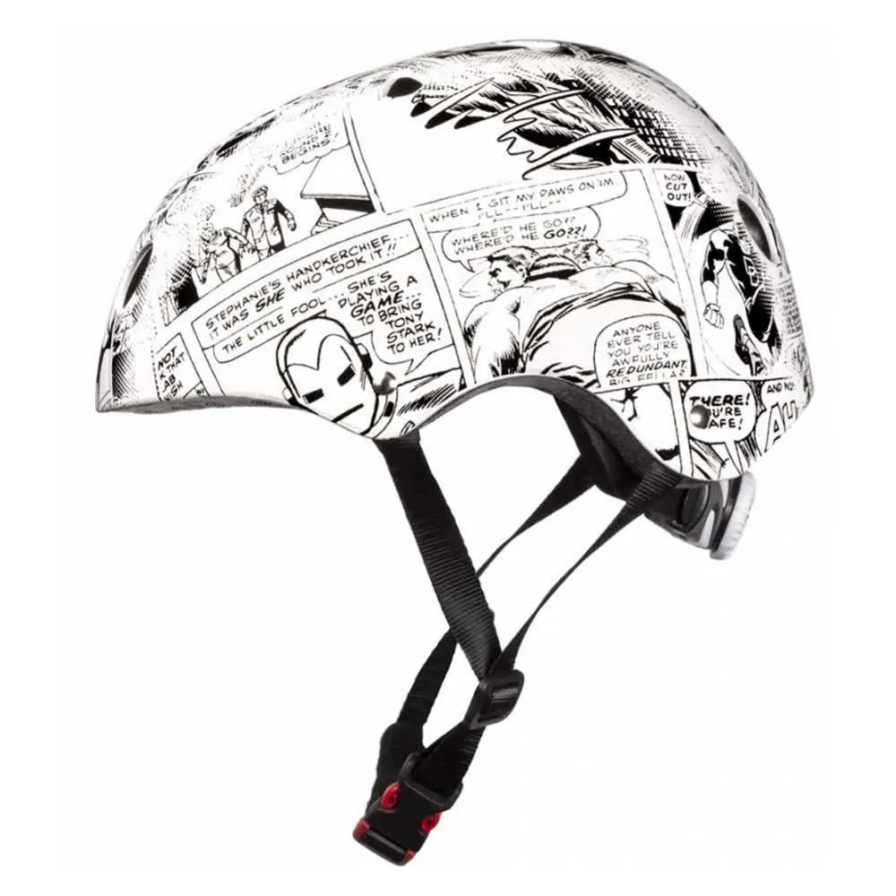 Marvel Avengers Comics Juniorhjälm, White / Black Marvel Avengers Comics Juniorhjälm, White / Black