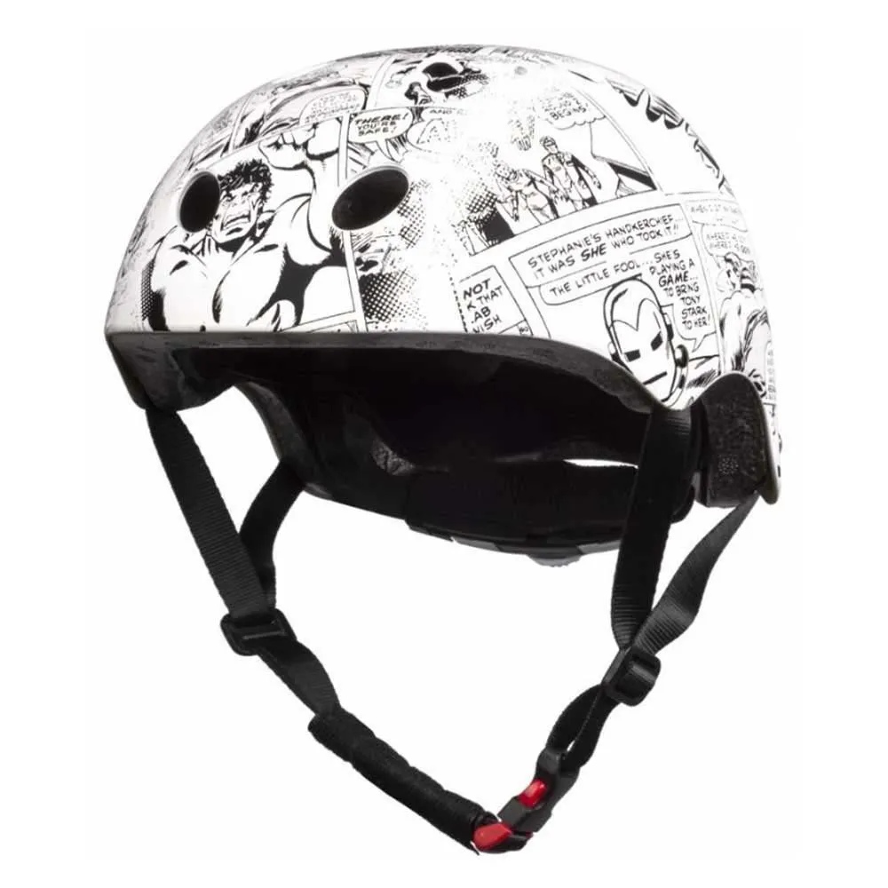 Marvel Avengers Comics Juniorhjälm, White / Black Marvel Avengers Comics Juniorhjälm, White / Black