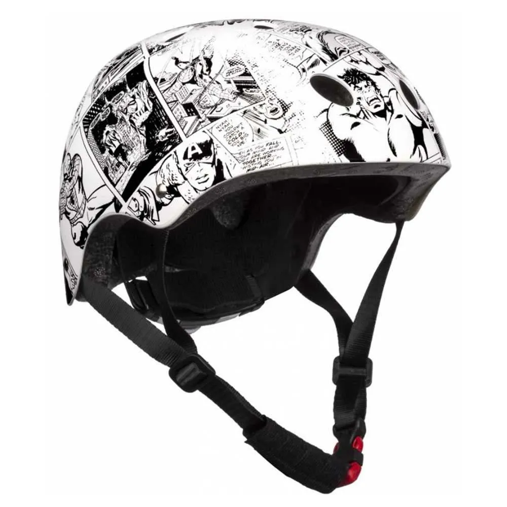 Marvel Avengers Comics Juniorhjälm, White / Black Marvel Avengers Comics Juniorhjälm, White / Black
