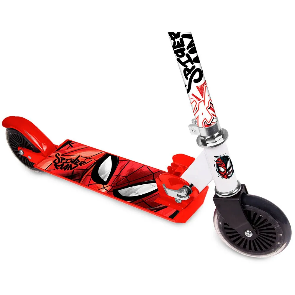 Marvel Trehjulig Sparkcykel För Ungdomar, Red / black, One Size