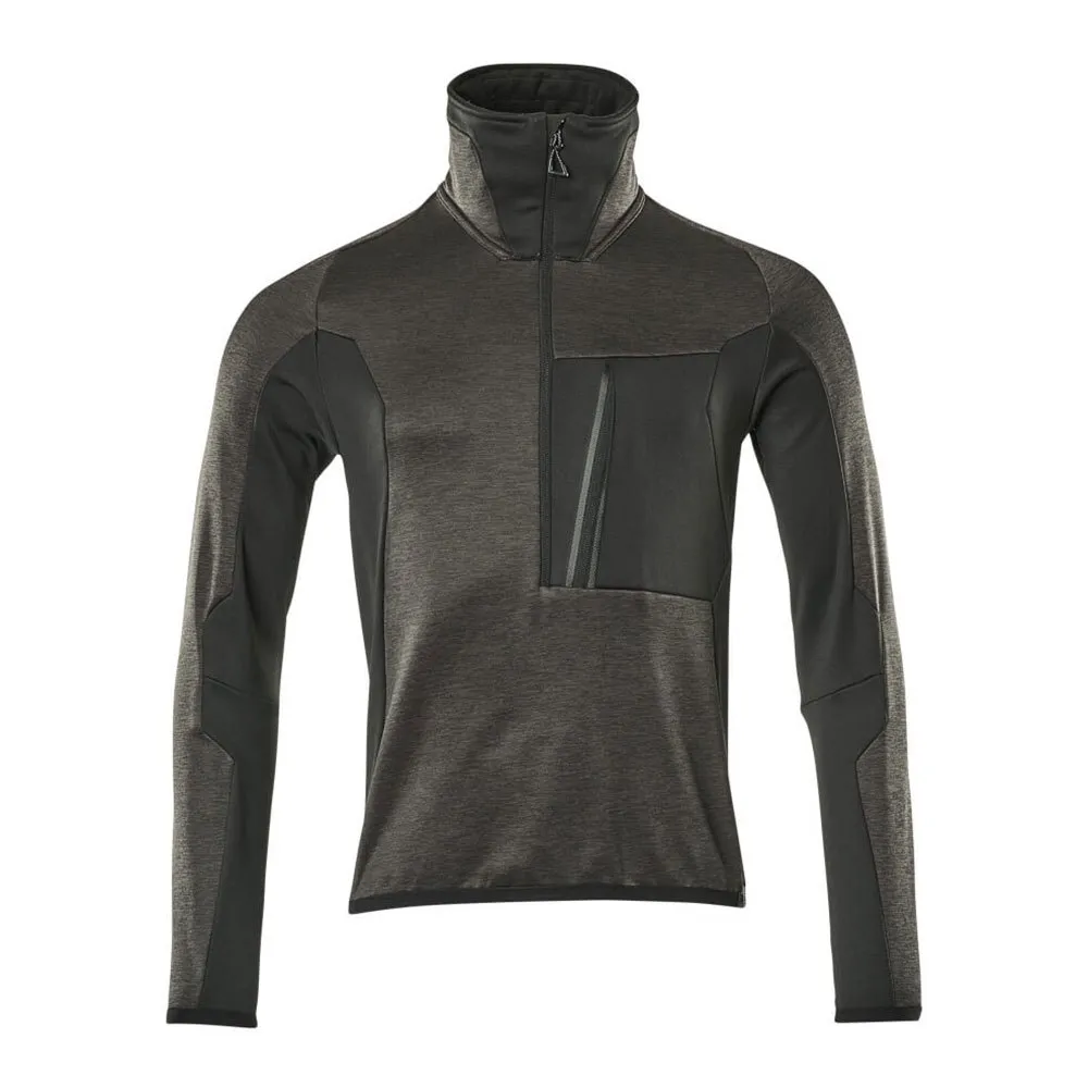 Mascot Advanced 17003 Fleecejacka Med Dragkedja, Dark anthracite / black