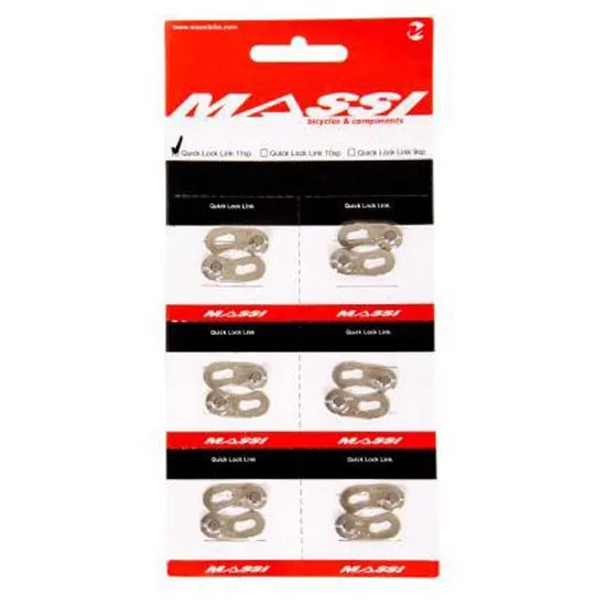 MASSI 11s Kedjelänk 6 Enheter, Golden, One Size MASSI 11s Kedjelänk 6 Enheter, Golden, One Size