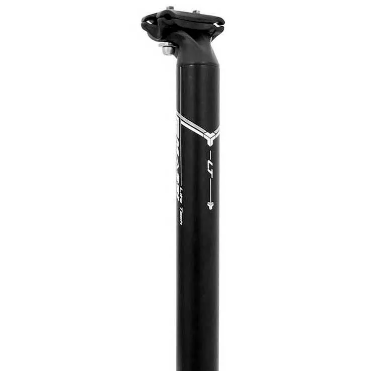 MASSI 31.6x400 Mm Sadelstolpe, Black / silver, 400mm, 31.6mm