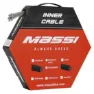 MASSI Bakväxel Med Vajer Sti Box 100 Enheter, Silver, 1.1 x 2000mm