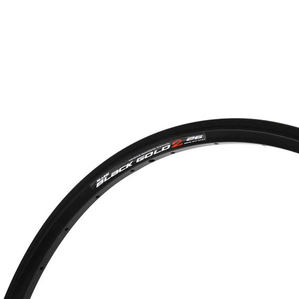 MASSI Blackgold 2 Disc Fälg, Black, 650C - 26" 32H