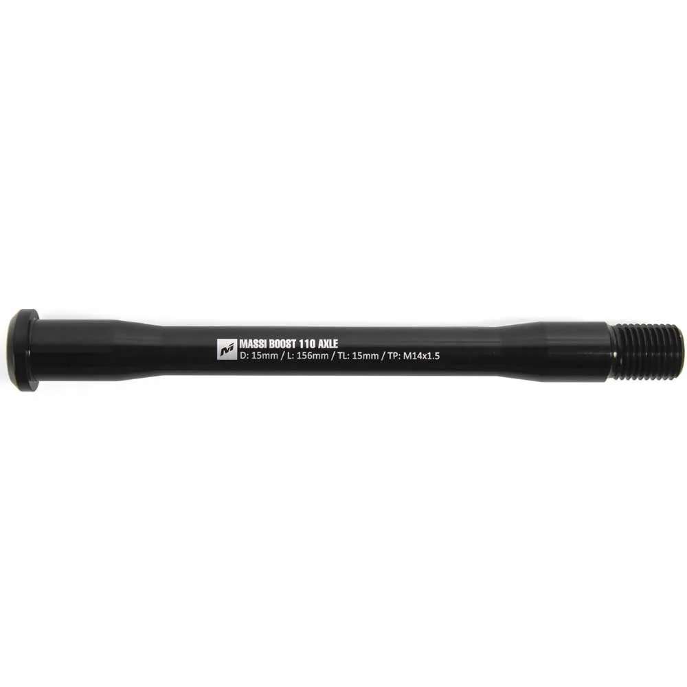 MASSI Boost Framhjulsaxel, Black, 15 x 156mm MASSI Boost Framhjulsaxel, Black, 15 x 156mm