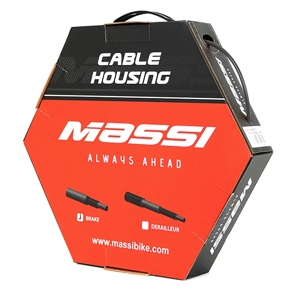 MASSI Bromswirehölje 30 M, Black, 5mm