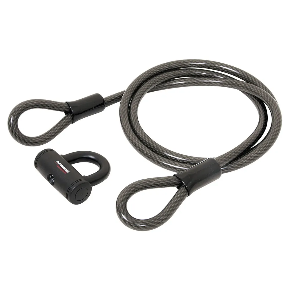 MASSI Bull Kabellås, Black, 15 x 2200mm