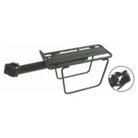 MASSI Carrier Cm-03 Aluminium Adjustable Max 31.6 Mm Pakethållare MASSI Carrier Cm-03 Aluminium Adjustable Max 31.6 Mm Pakethållare