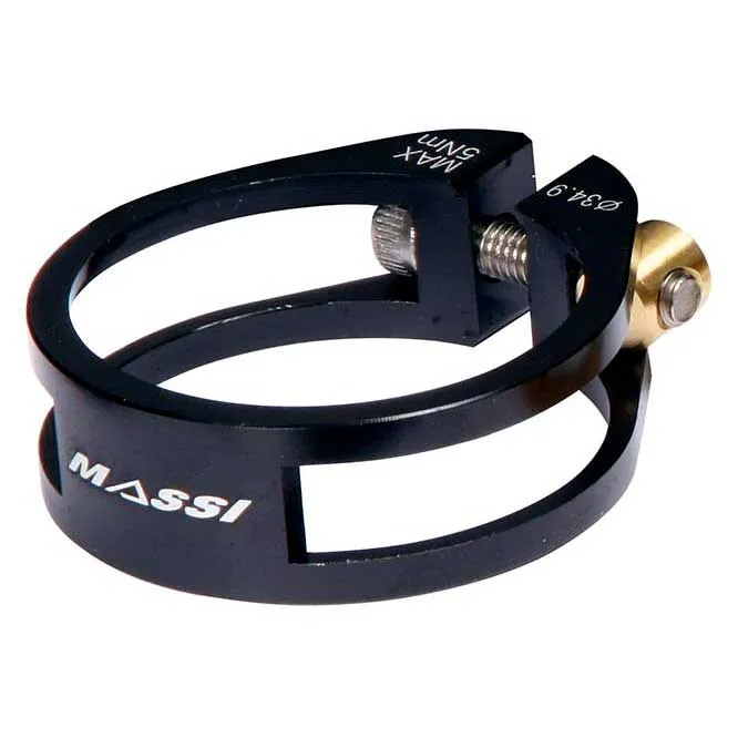 MASSI Cs7075 34.9 Mm Sadelklämma, Black, 34.9mm MASSI Cs7075 34.9 Mm Sadelklämma, Black, 34.9mm