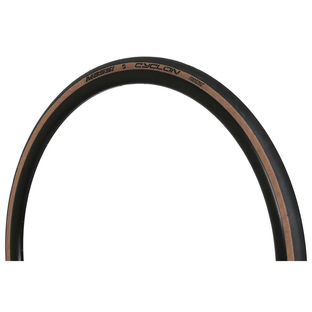 MASSI Cyclon Elite Classic 700c X 25 Landsvägsdäck, Black / Brown, 700C x 25 MASSI Cyclon Elite Classic 700c X 25 Landsvägsdäck, Black / Brown, 700C x 25