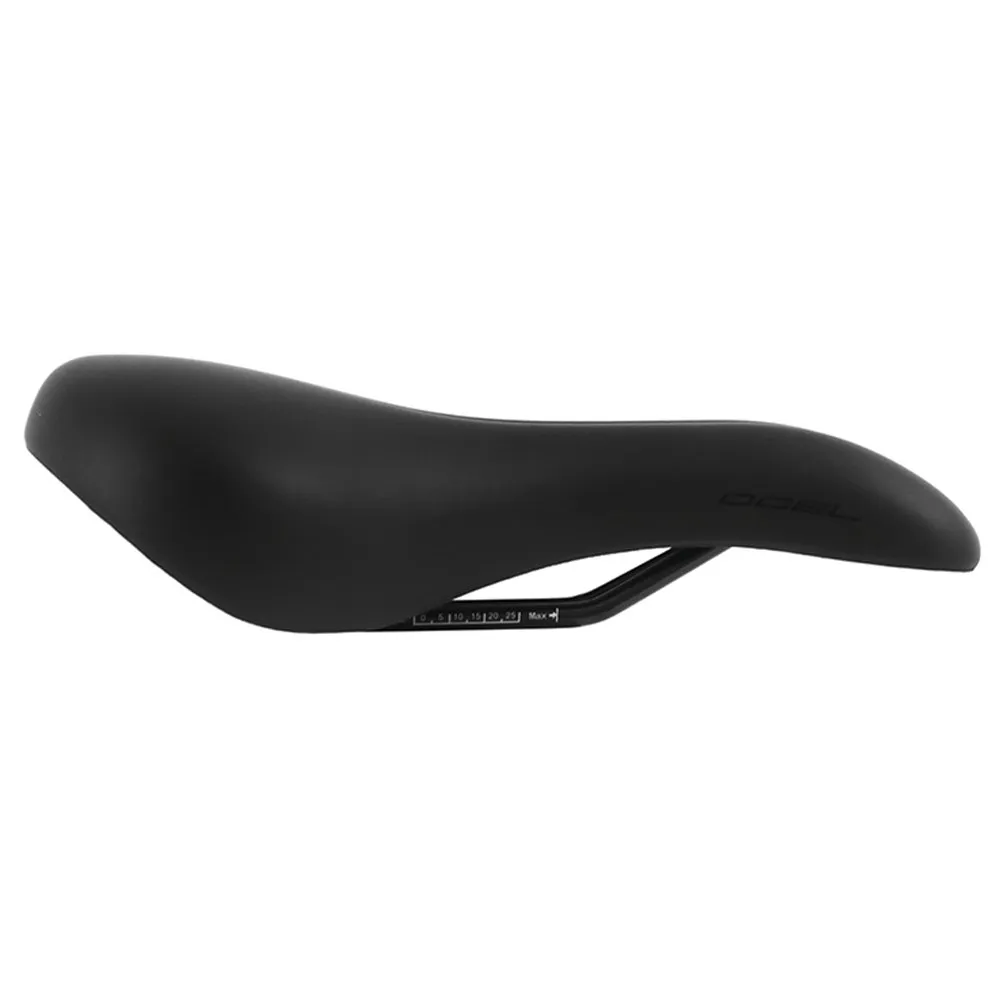 MASSI D-gel Cykelsadel, Black, One Size