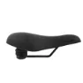 MASSI Flee Gel Elastomer Cykelsadel, Black, 190mm