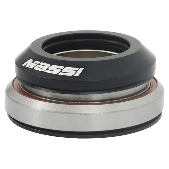 MASSI Head Set Cm-713 Integrated 1-1/8 1.5 Inches Aluminium Styrsystem, Black, 1 1/8 - 1.5"