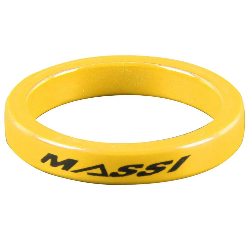 MASSI Legering Headset Spacer, Yellow, 25.4mm MASSI Legering Headset Spacer, Yellow, 25.4mm