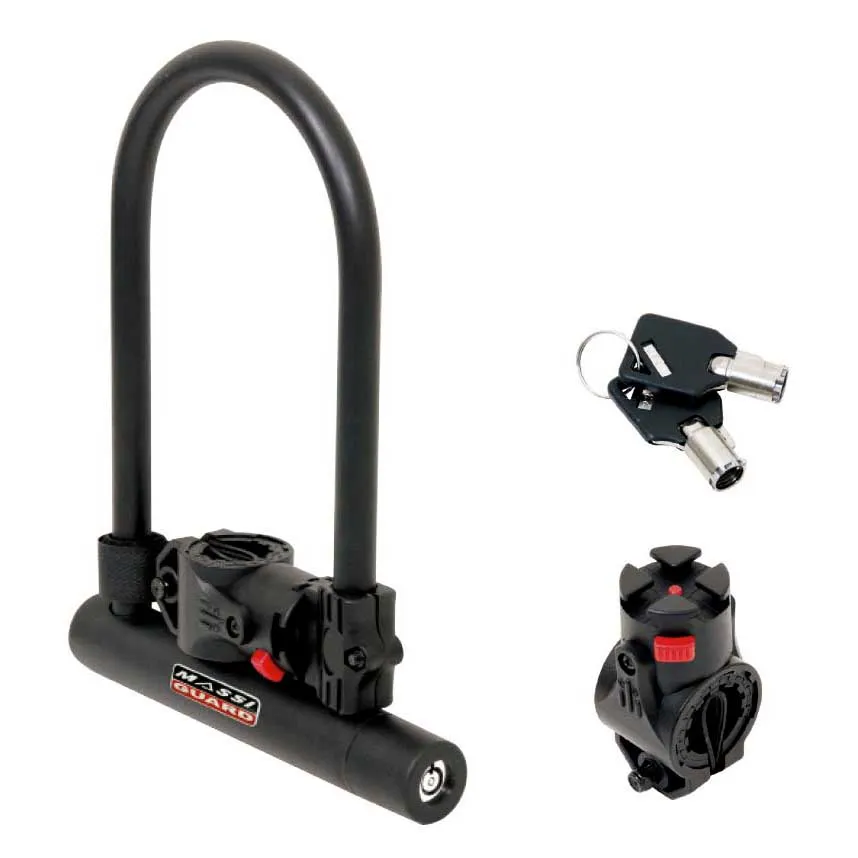 MASSI Mammoth 12 Mm Bygellås, Black, 180 x 245mm