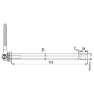 MASSI Max 103 12 X 142 Genomgående Axel, Black, 12 x 142mm