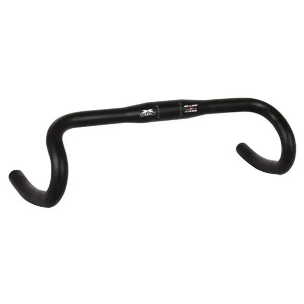 MASSI Mhb-810 X-compact Styre, Black, 31.8mm, 400mm MASSI Mhb-810 X-compact Styre, Black, 31.8mm, 400mm