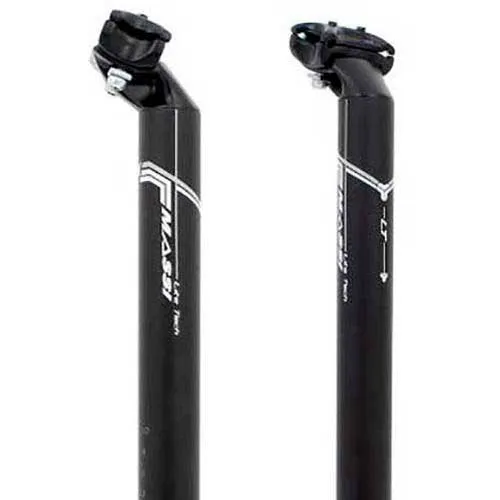 MASSI Msp-110 31.6x400 Mm Sadelstolpe, Black / silver, 400mm, 31.6mm