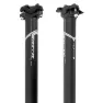 MASSI Msp-204 31.6x400 Mm Sadelstolpe, Black / silver, 400mm, 31.6mm