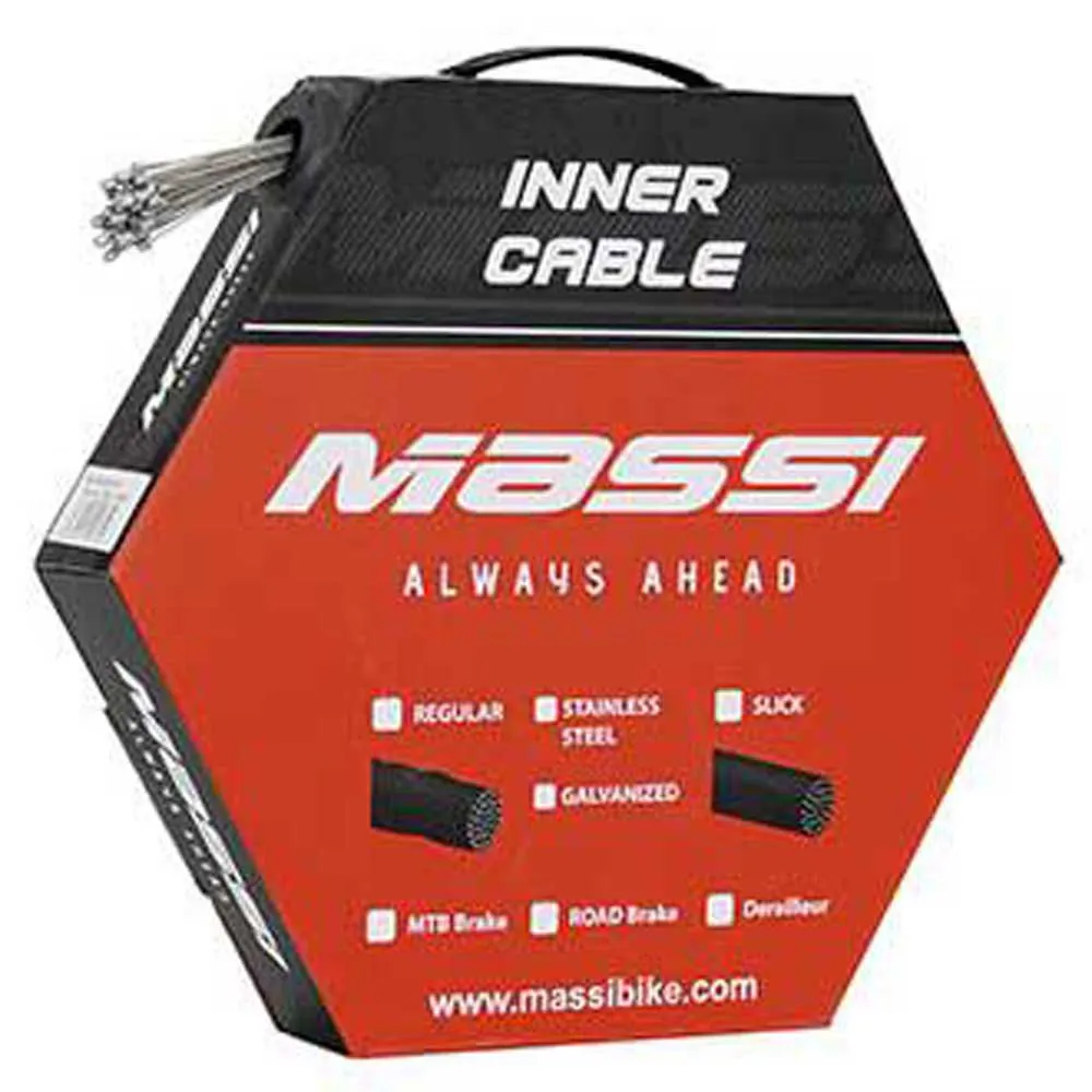 MASSI Mtb Stainless Bromskabel 50 Enheter MASSI Mtb Stainless Bromskabel 50 Enheter