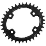 MASSI Narrow Compatible Shimano Oval 96 Bcd Kedjehjul, Black, 34t