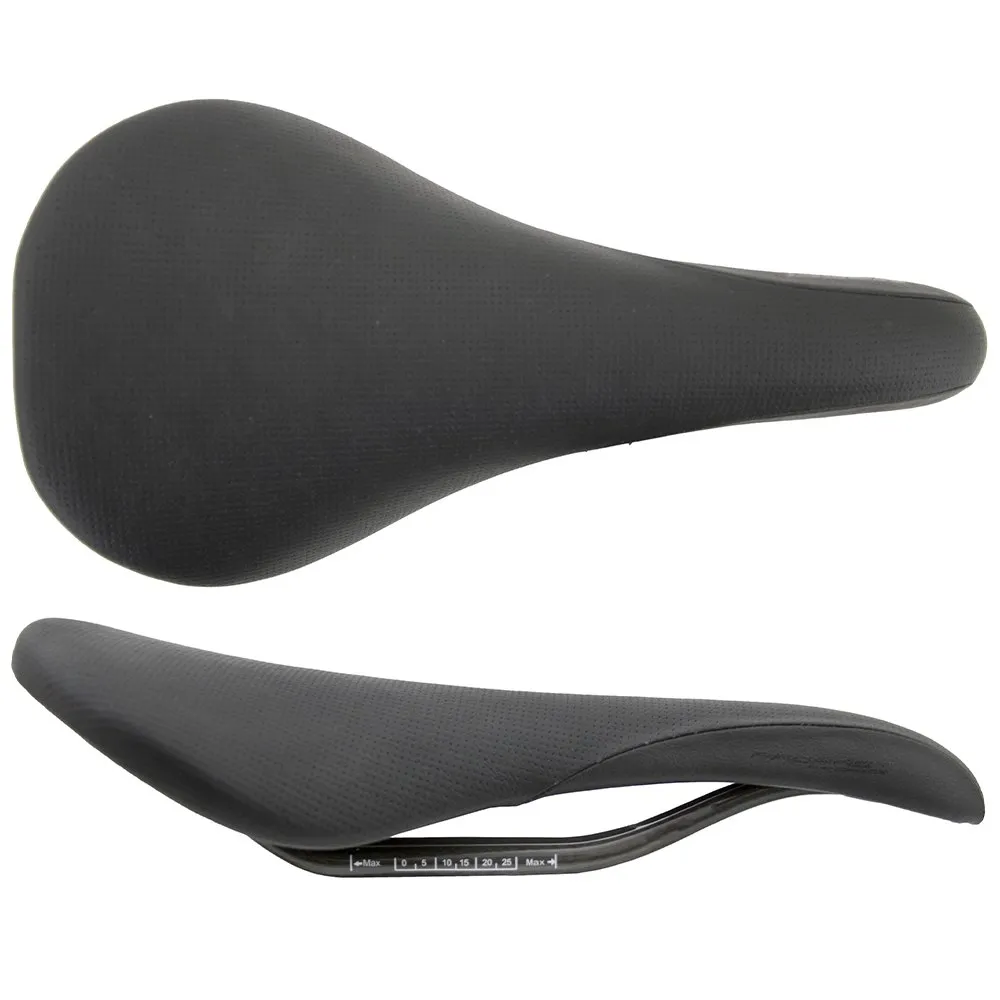 MASSI Profast Carbon Cykelsadel, Black, 134mm