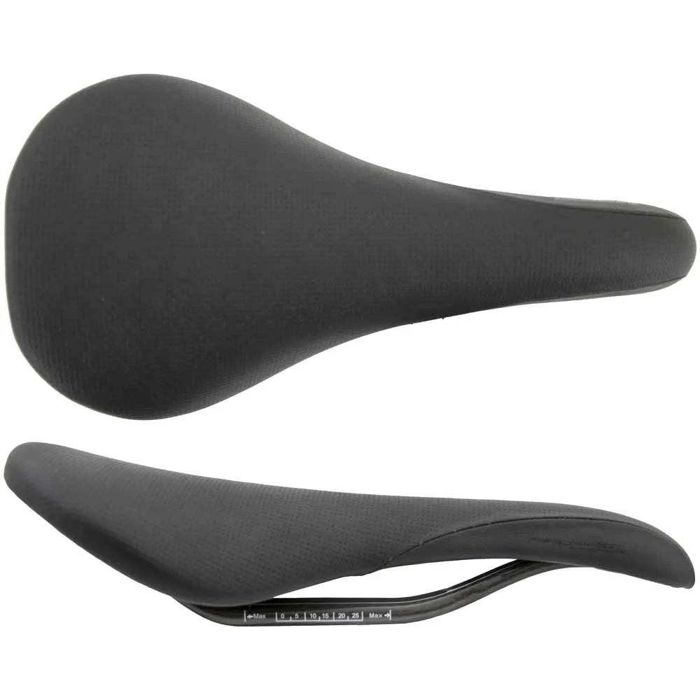 MASSI Profast Carbon Cykelsadel, Black, 134mm