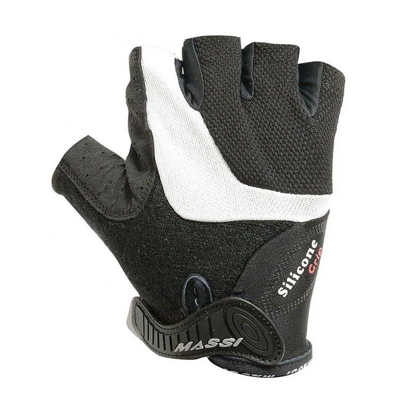 MASSI Silicone Cx Handskar, Black / white MASSI Silicone Cx Handskar, Black / white