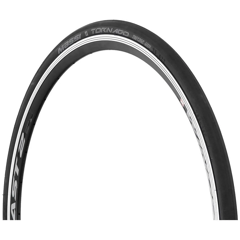 MASSI Tornado Race 700c X 25 Styv Landsvägsdäck, Black, 700C x 25 MASSI Tornado Race 700c X 25 Styv Landsvägsdäck, Black, 700C x 25