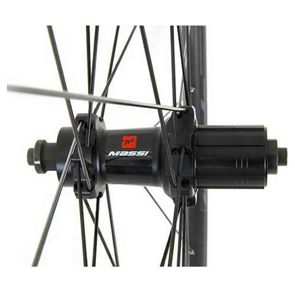 MASSI Volta Qr Landsvägscykelns Bakhjul, Black, 12 x 142mm, Shimano/Sram HG MASSI Volta Qr Landsvägscykelns Bakhjul, Black, 12 x 142mm, Shimano/Sram HG