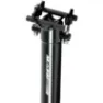 MASSI X-lite 31.6x410 Mm Alloy Sadelstolpe, Black, 410mm, 31.6mm