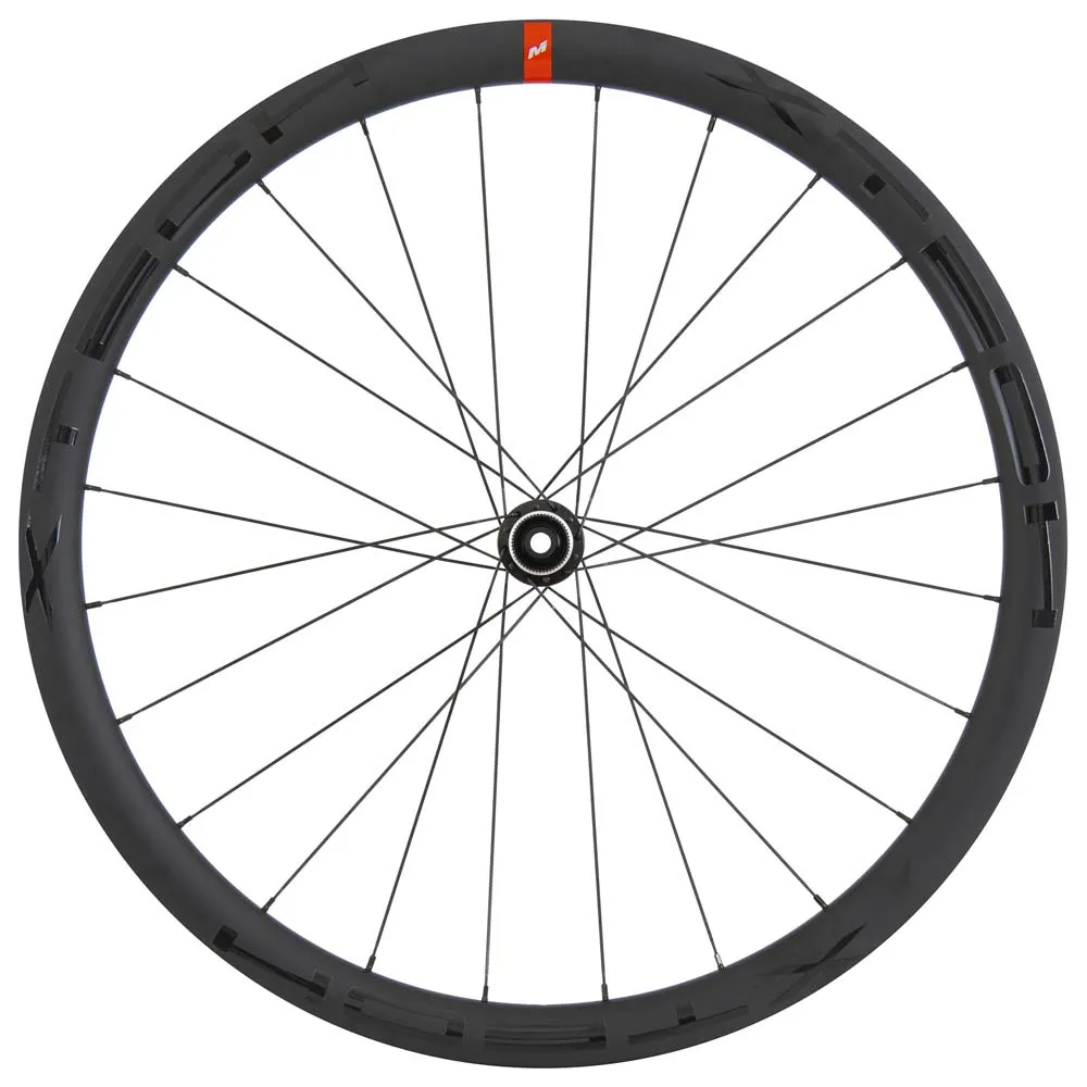MASSI X-tech Evo 38 Carbon Cl Disc Tubeless Landsvägshjulset, Black, 12 x 100/12 x 142mm, Shimano/Sram HG MASSI X-tech Evo 38 Carbon Cl Disc Tubeless Landsvägshjulset, Black, 12 x 100/12 x 142mm, Shimano/Sram HG